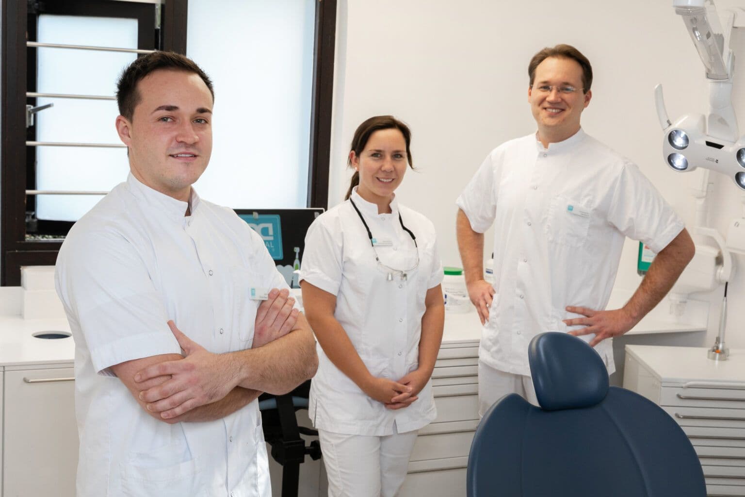 Dentists providing advanced dental care